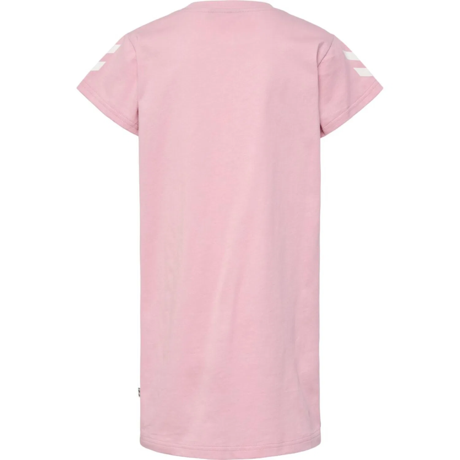 Детское платье-футболка с коротким рукавом hmlMILLE T-Shirt Dress Hummel, Rosa — фото 2