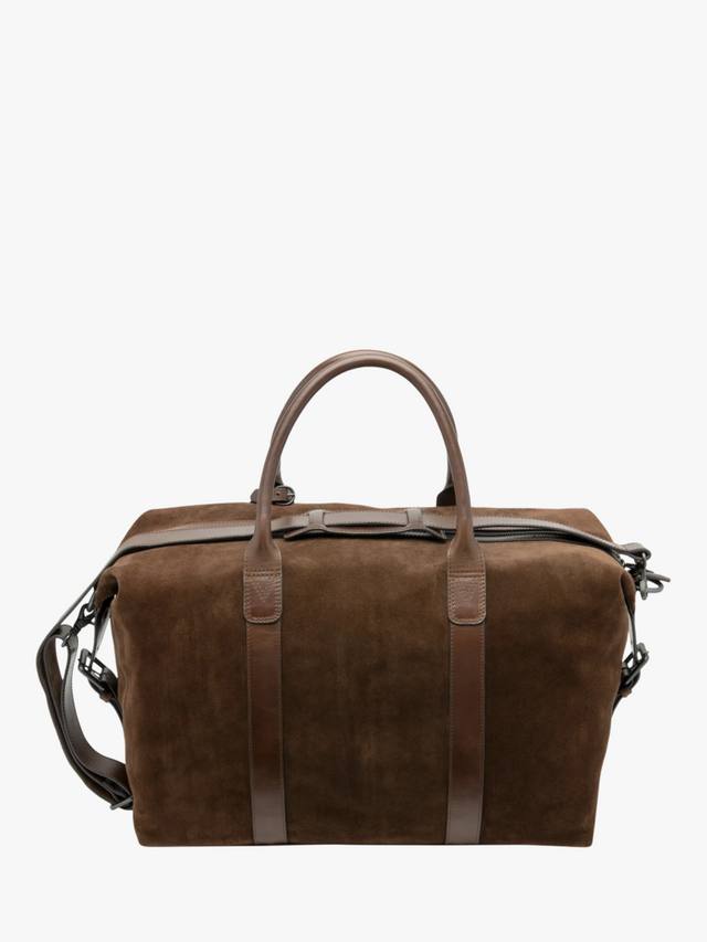 

Сумка для выходных из замши и кожи balmoral Loake, цвет Polo