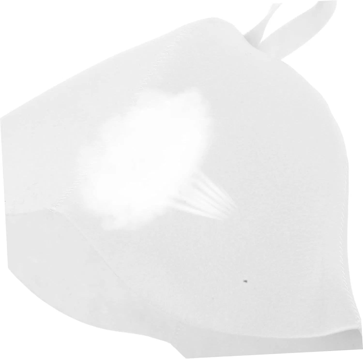 ‎Abaodam Шапка для сауны, 2 шт, Abaodam, войлок, 34.5x29.5x0.5 см, White — фото 3