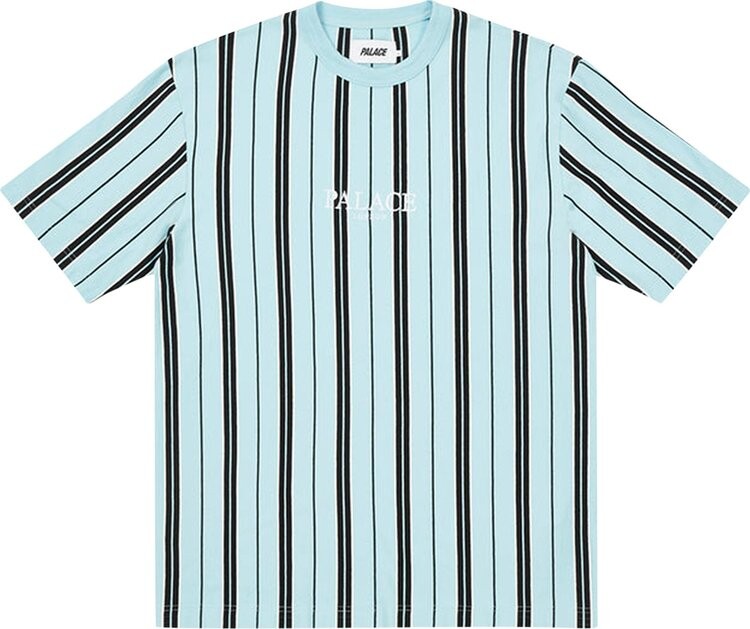 

Футболка Palace Vertical Stripe T-Shirt 'Light Blue', синий
