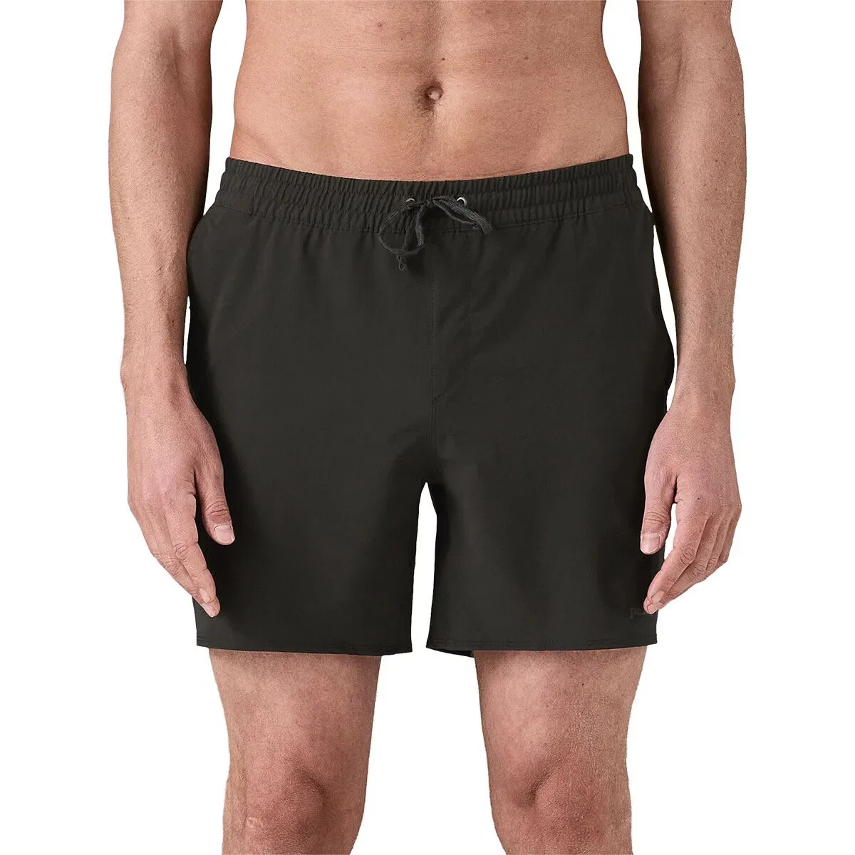 Мужские шорты с четырехсторонней растяжимостью Hydropeak 16in volley short Patagonia, черный