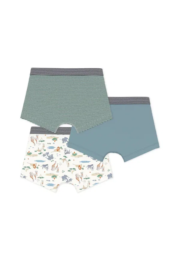 Комплект трусов 3 шт с принтом Animals Petit Bateau Multi-coloured, мультиколор — фото 2