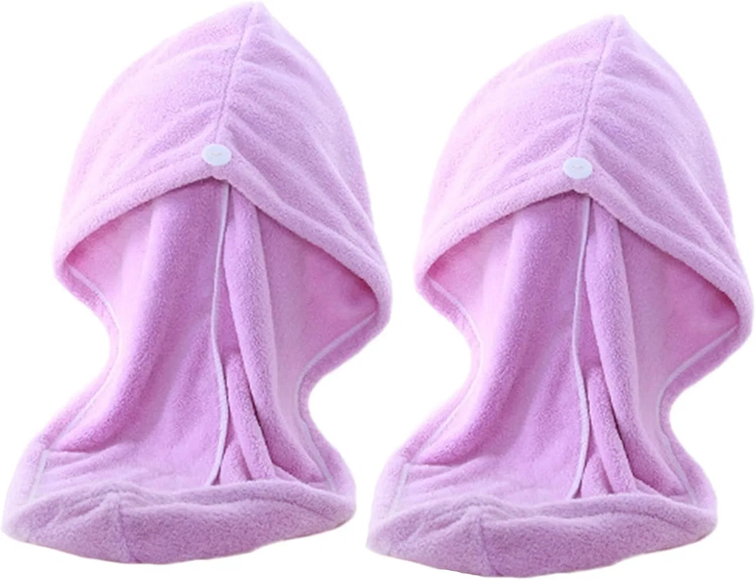 Шапочка для душа QYRKYP, 2 шт, Purple