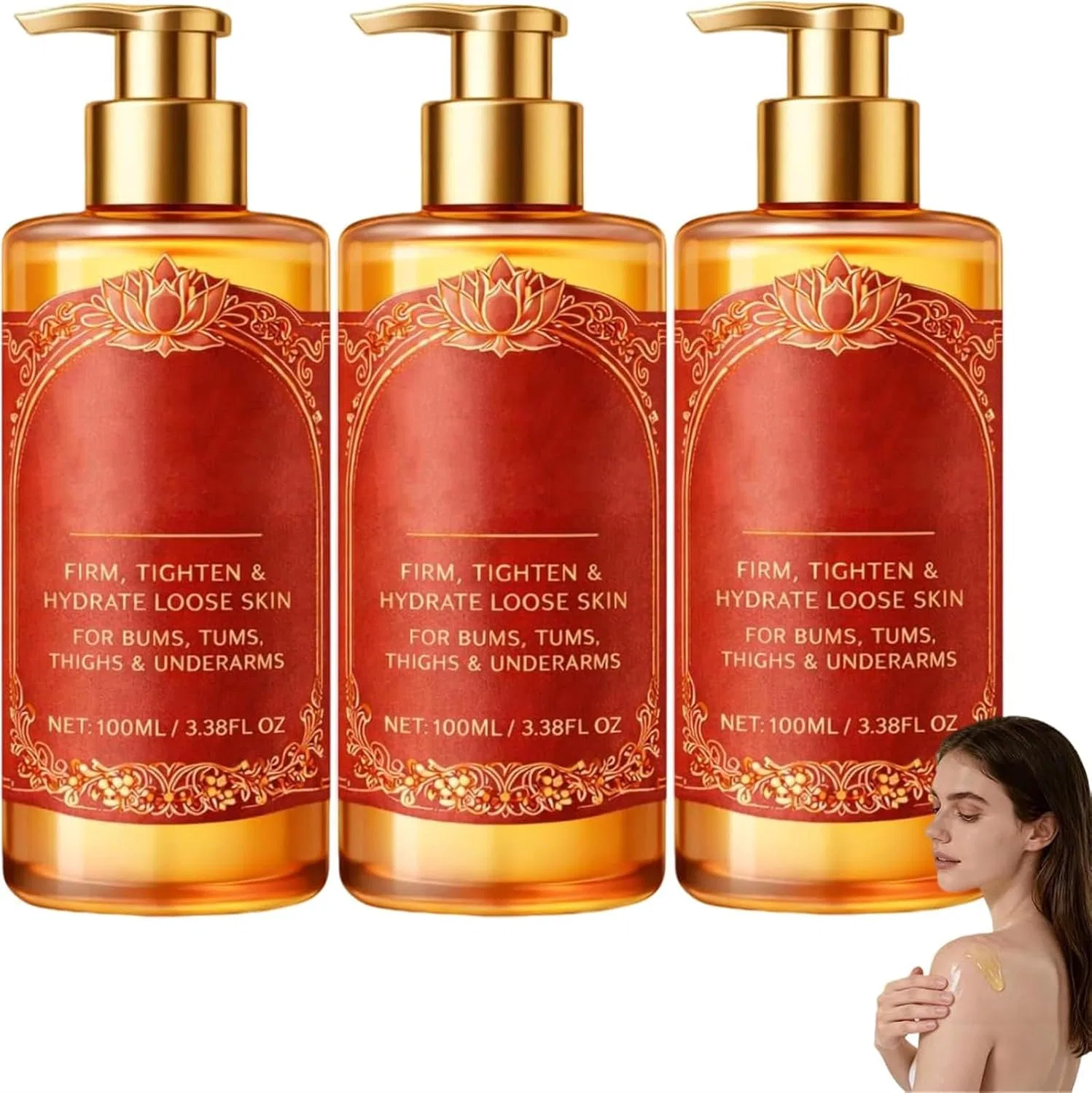 Масло для тела, Glow Straffendes Körperöl, 60 г Generic