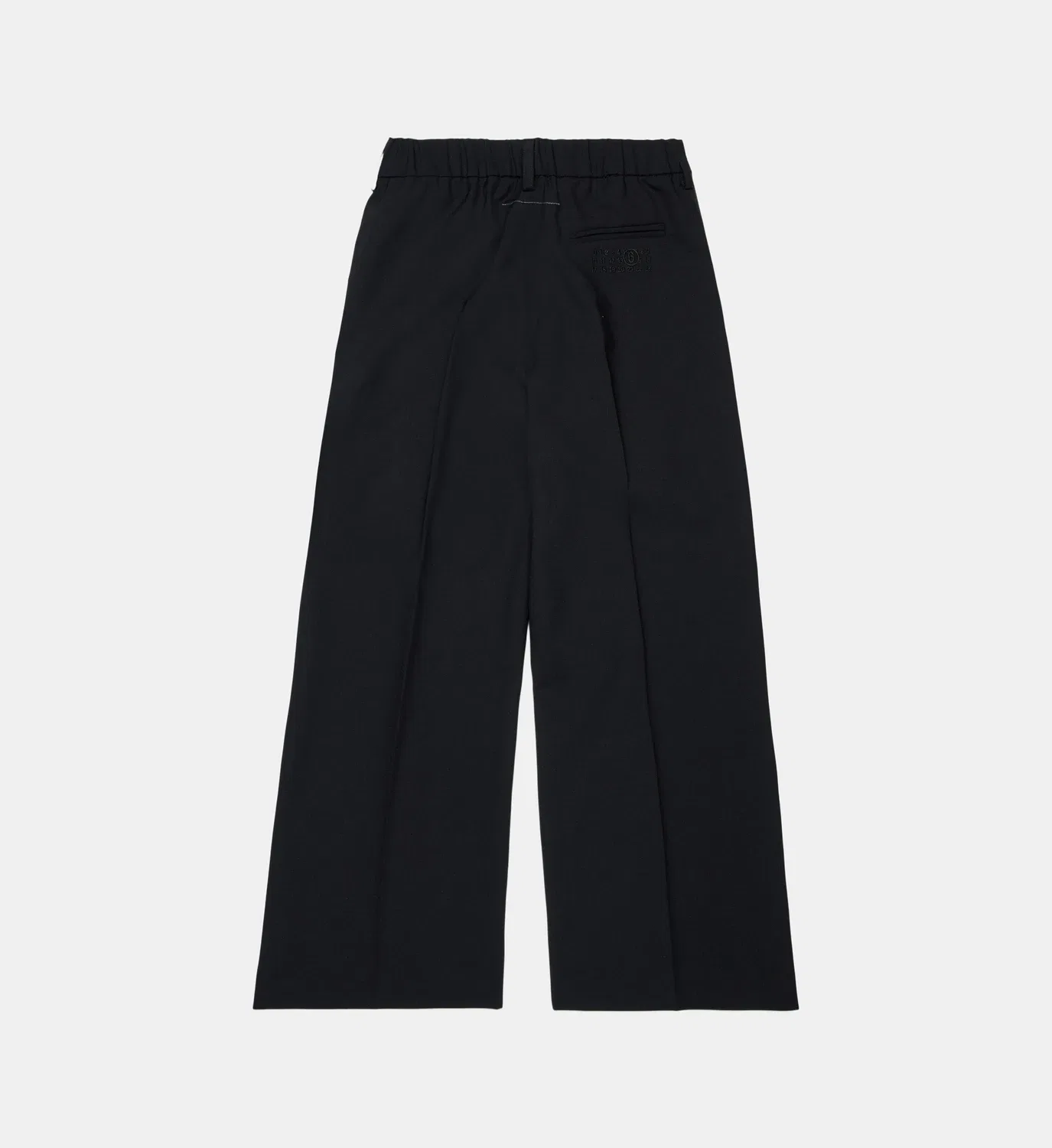 Официальные брюки с боковой полосой MM6 Maison Margiela, черный — фото 2