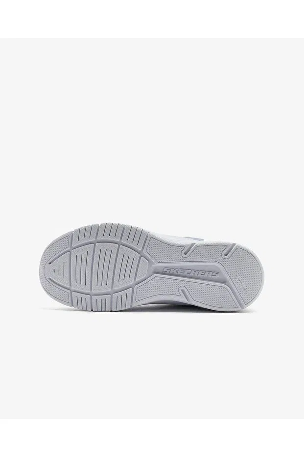 Детские кроссовки для девочек с липучкой Microspec Advance Skechers, Weiß — фото 4