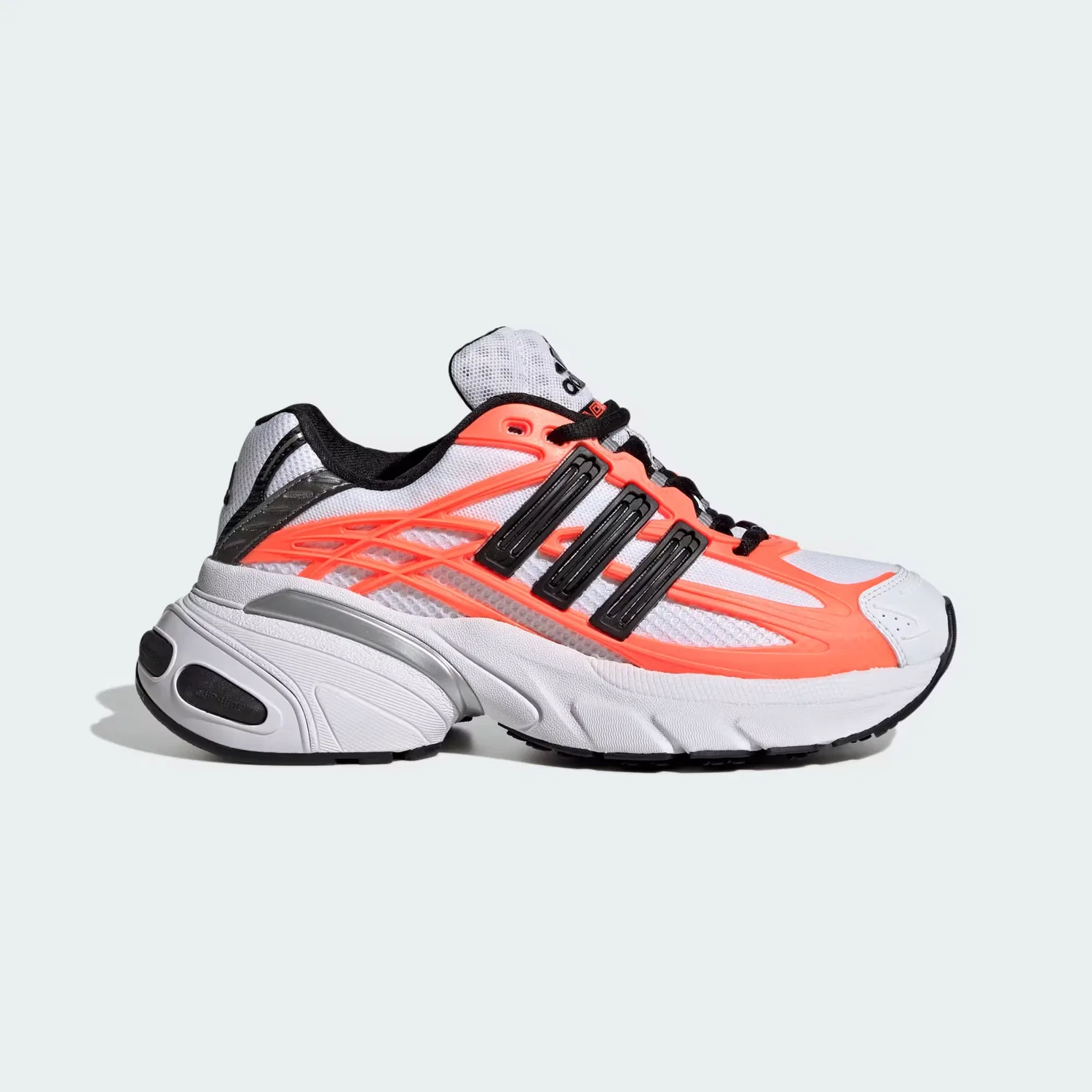 Детские кроссовки с крупным формованным каркасом Adistar XLG 2.0 Adidas Originals, облачно-белый/черный/солнечно-оранжевый