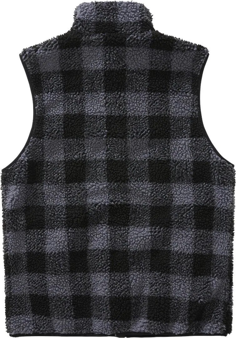 Жилет утепленный Brandit Teddyfleece Weste S черно-серый, Schwarz/Grau — фото 4