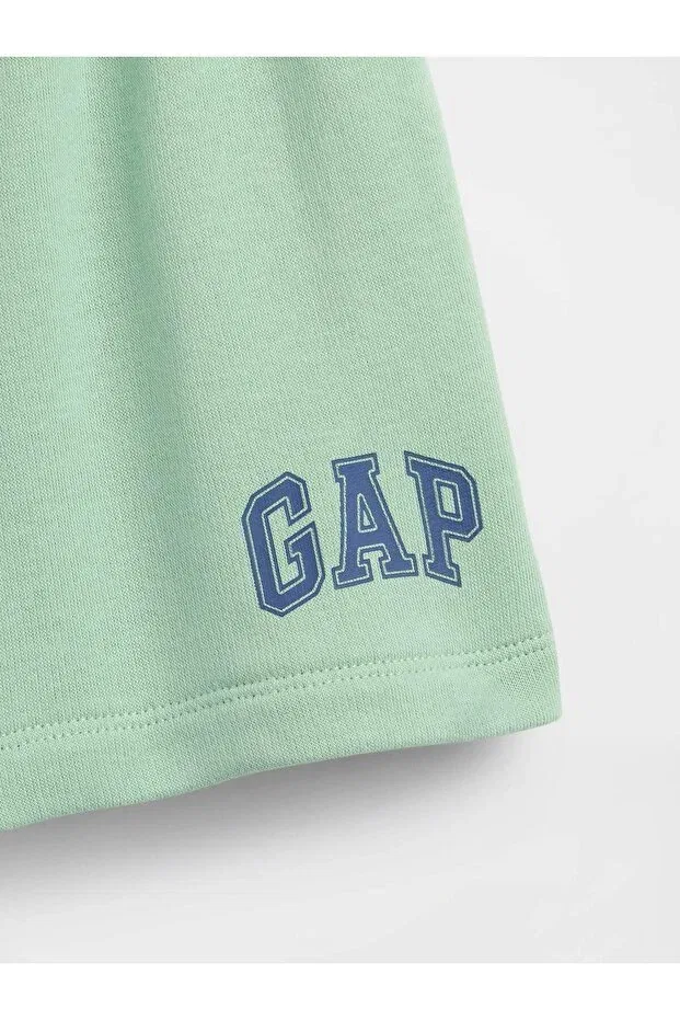 Детские шорты для мальчиков с принтом Gap, Light Green-001 — фото 2