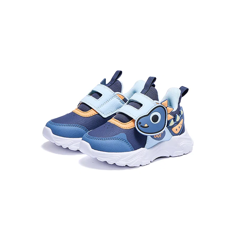 Детские кроссовки для мальчиков с защитой от скольжения 361°KIDS, Light Prussian Blue/Eternal Blue/Milkshake Orange — фото 3