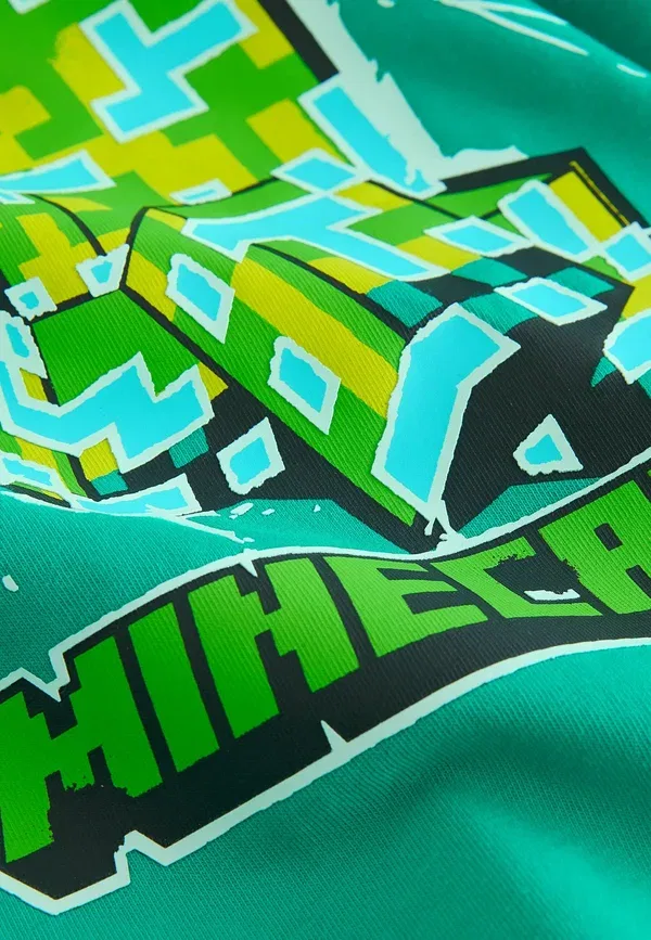Свитер с принтом Minecraft Long Sleeve, Next, green, зеленый — фото 2