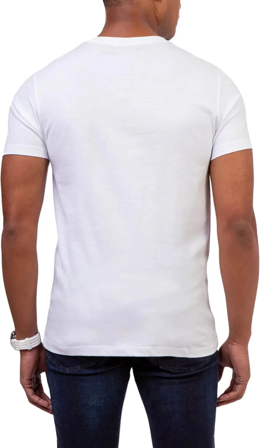 Мужская футболка с поло U.S. Polo Assn., White/White/White — фото 4