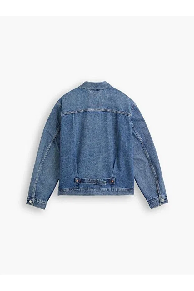Мужская куртка с длинным рукавом Type i trucker jacket Levi'S, Med Indigo - Worn In — фото 2