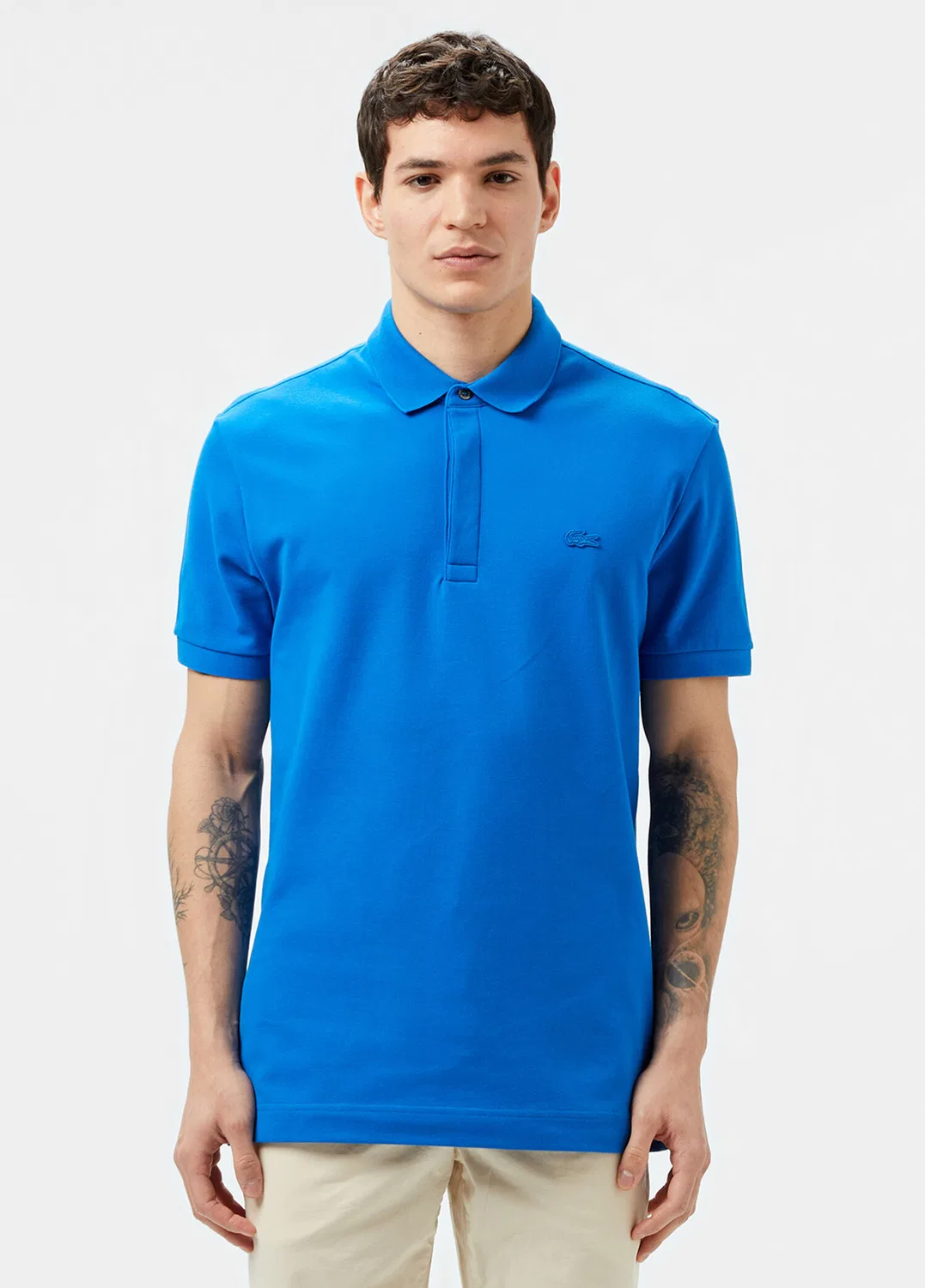 Поло Lacoste Paris Regular Fit, Mavi-3D3
