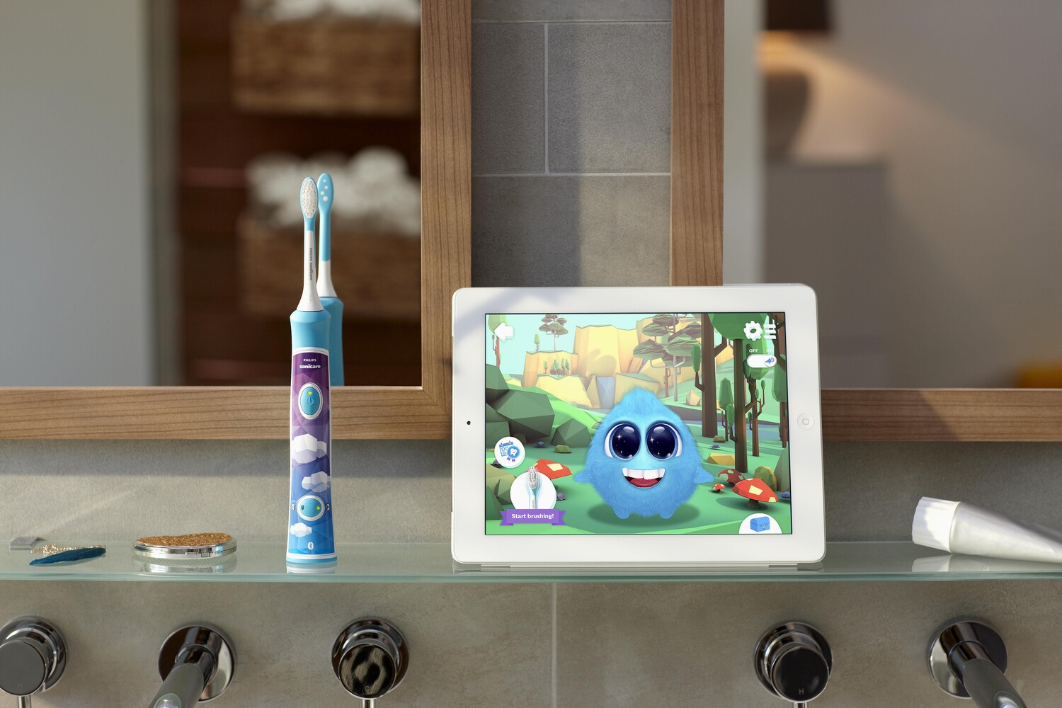 Philips Sonicare For Kids HX6322/04 электрическая зубная щетка для детей, 1 упаковка — фото 3