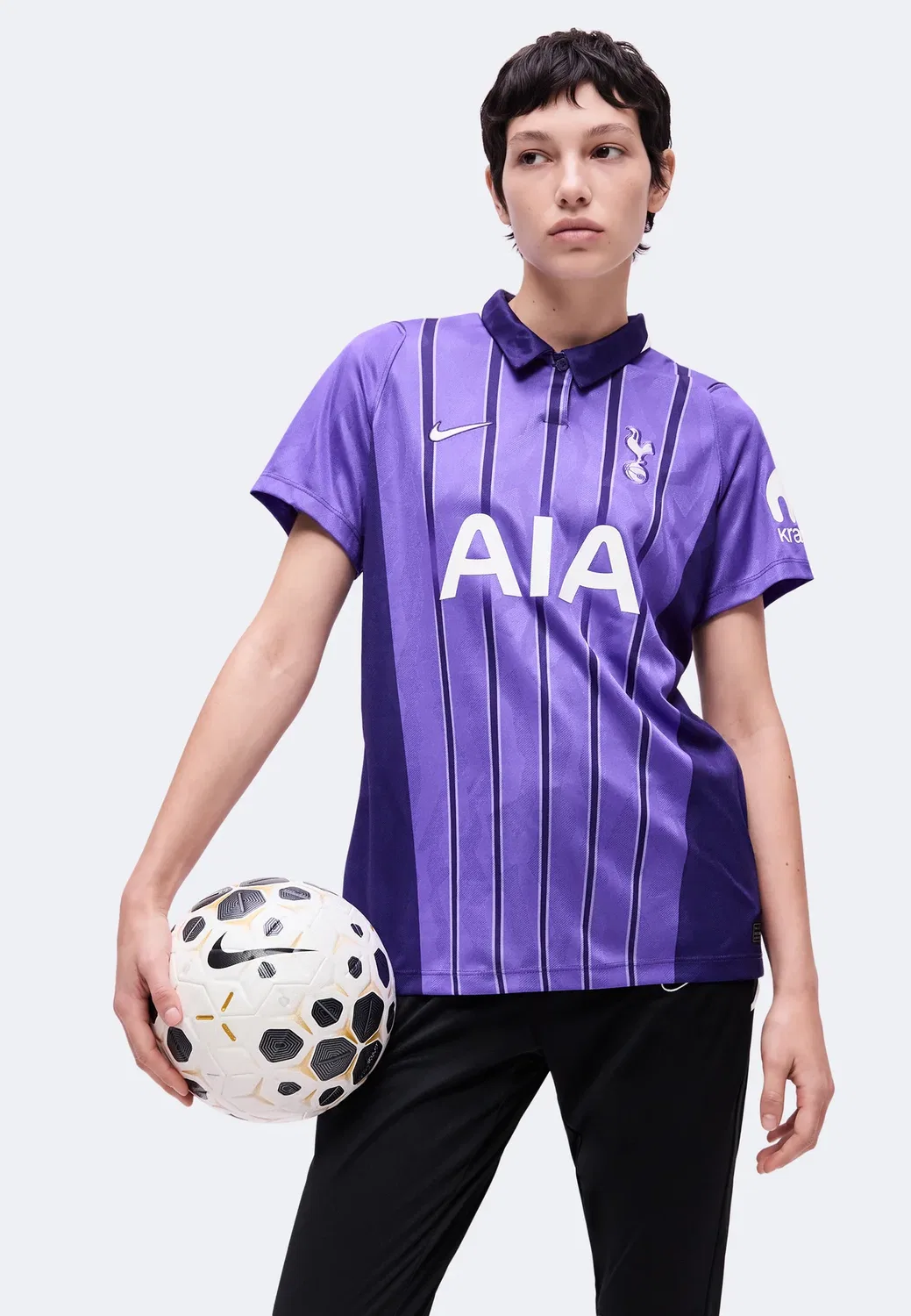 Thfc - клубная форма Nike Performance, Psychic Purple/New Orchid/White — фото 4