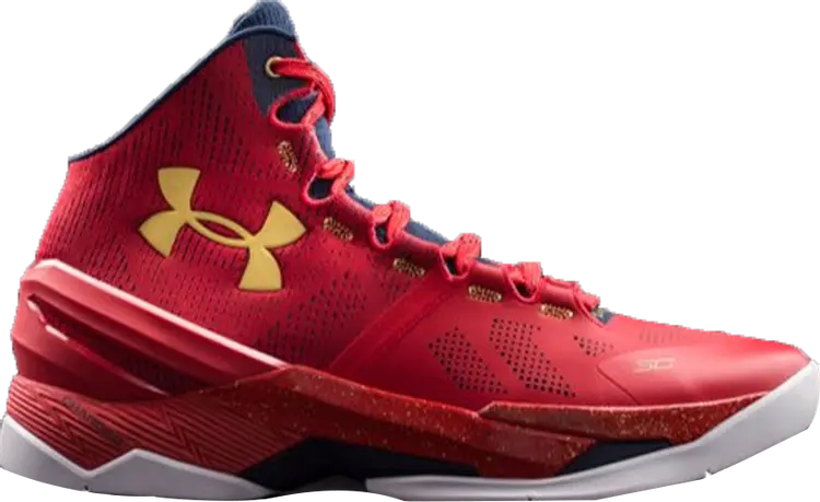 

Кроссовки Under Armour Curry 2 Floor General, красный
