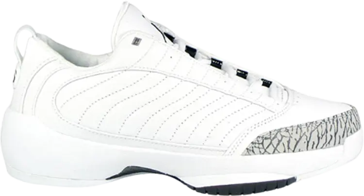 

Кроссовки Air Jordan 19 OG Low White Cement, белый