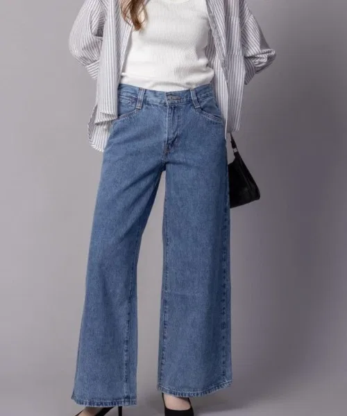 Женские джинсовые брюки свободного кроя 94 Baggy Wide Leg Levi's, Blue