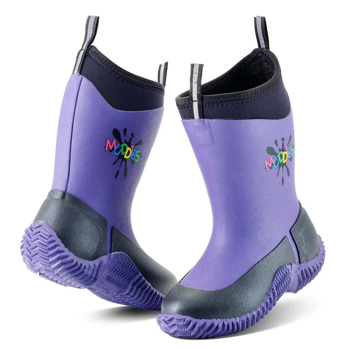 Детские сапоги-веллингтоны из неопрена Muddies Icicle Grubs Boots, Violet