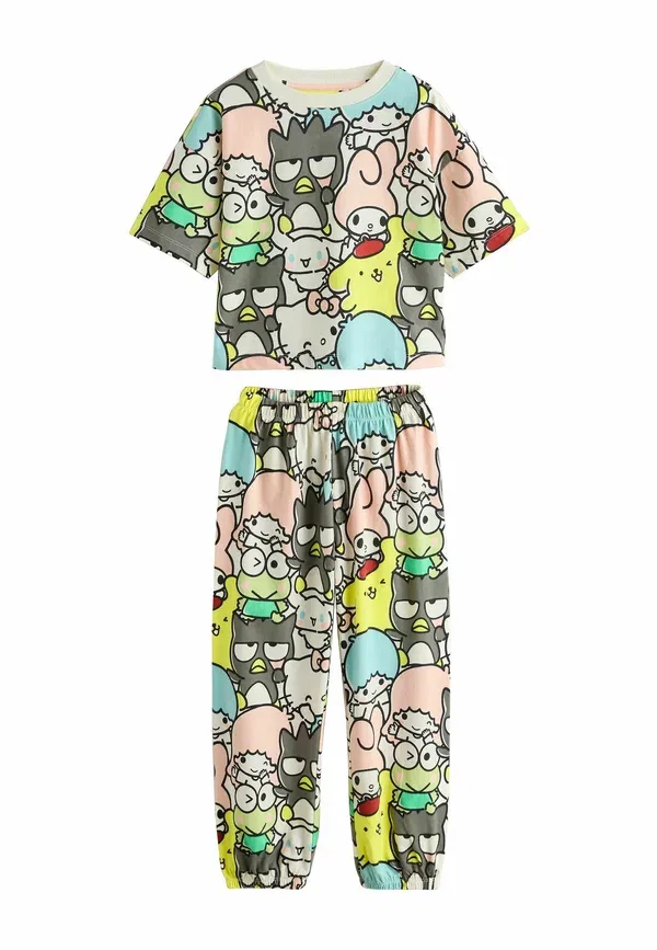 Комплект пижамный с принтом Hello Kitty Regular fit Next, ecru pink, розовый — фото 3