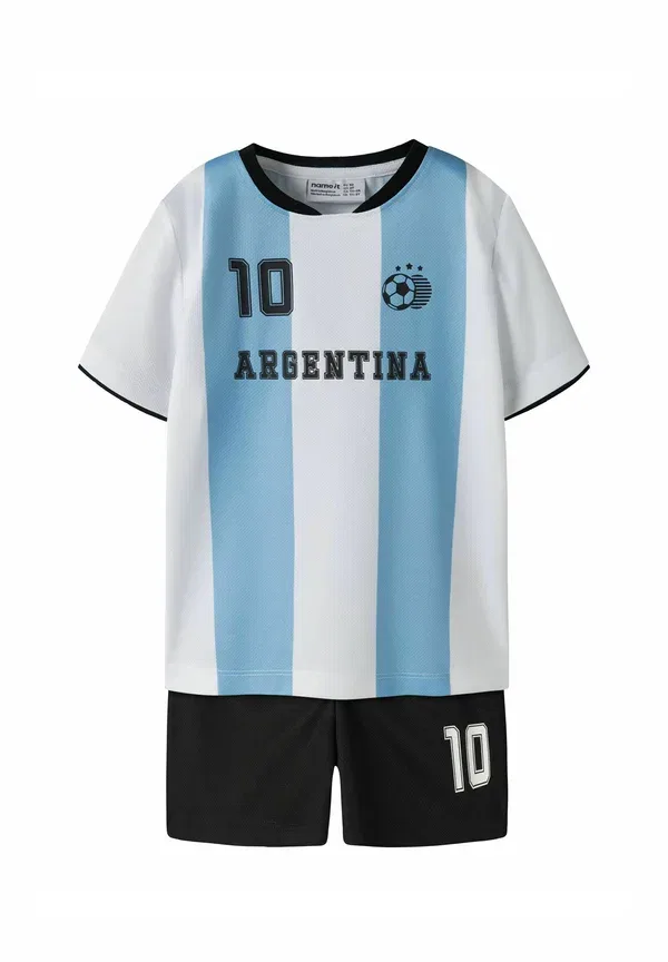 Спортивный костюм из полиэстера Shorts-set football unisex Name It, черный