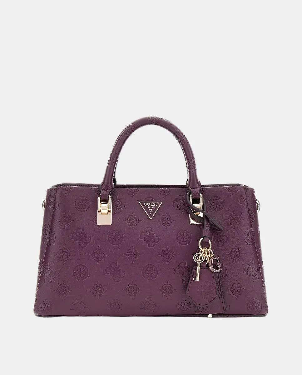 

Сумка на руку с молнией Guess, бордовый