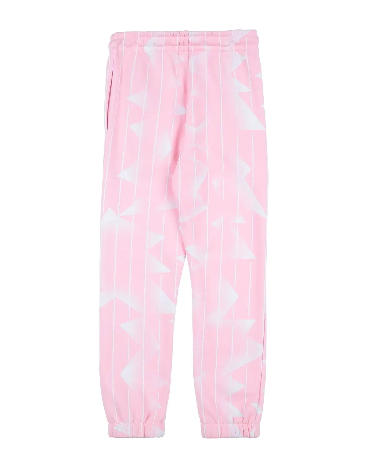 Детские спортивные штаны для девочек с принтом Jdg Essentials Aop Flc Pant JORDAN, розовый — фото 2