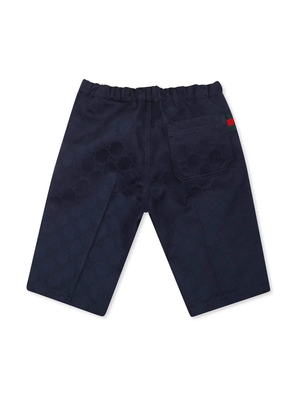 Брюки с отделкой Web Gucci Kids — фото 2