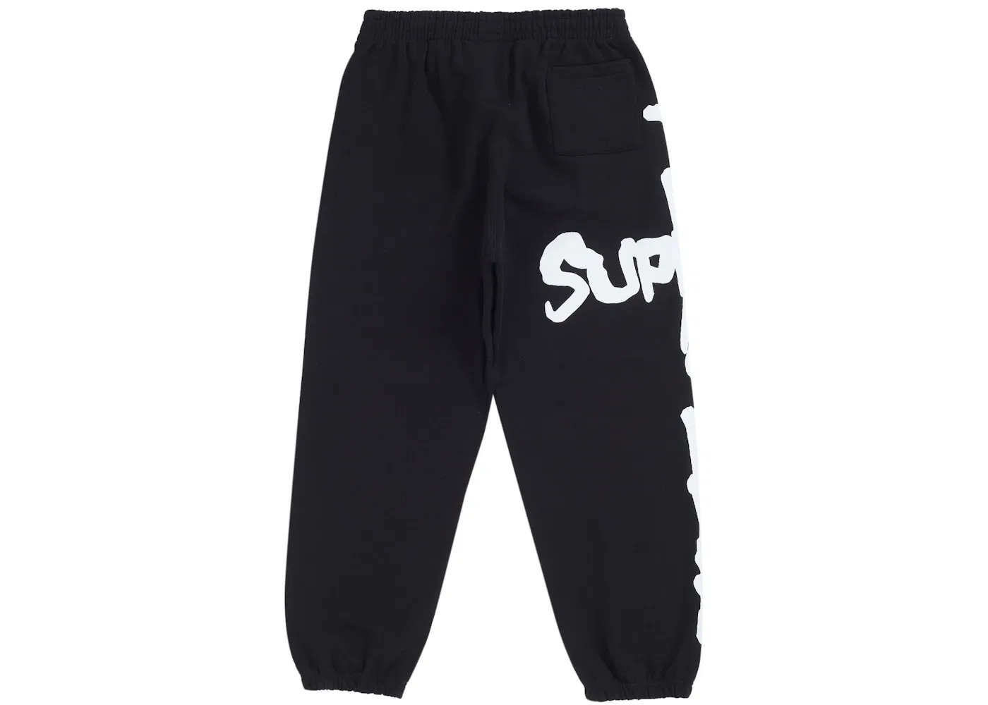 Мужские спортивные штаны Thrasher Sweatpant Supreme, Black — фото 3
