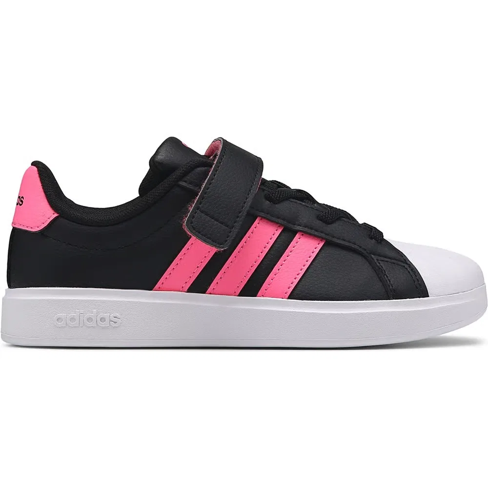 Детские кроссовки Streettalk Adidas, Black/Pink — фото 2