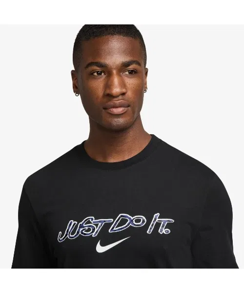 Мужская футболка с принтом Dri-FIT NIKE, Белый — фото 4