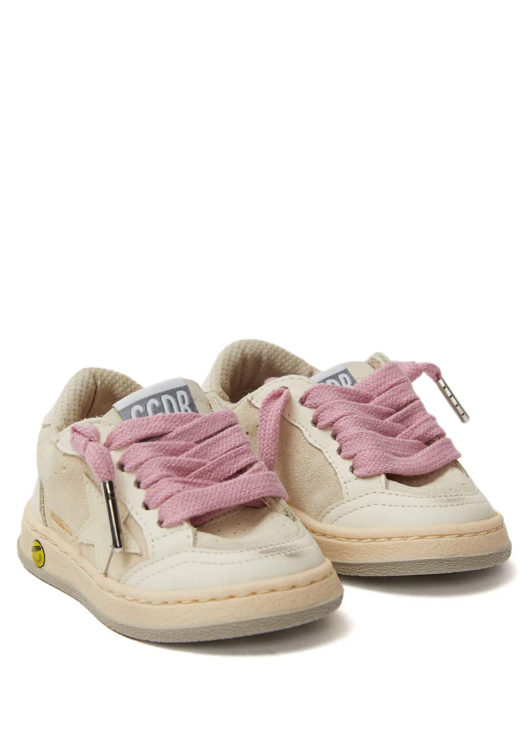 Кроссовки детские Golden Goose Ballstar, многоцветный белый — фото 2
