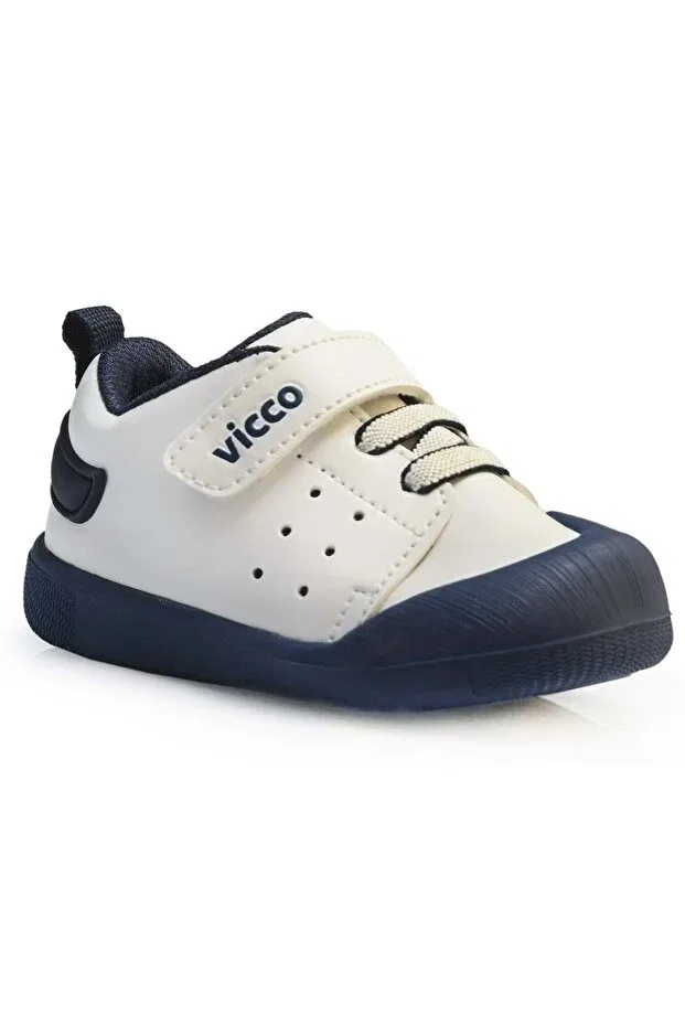 Детские спортивные туфли для девочек ортопедические Vicco, Navy Blue — фото 3