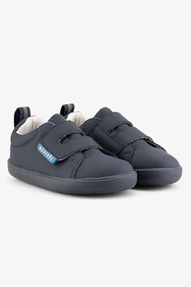 Детские туфли для девочек матовые Hopfrög, Super Matte Navy Blue — фото 4