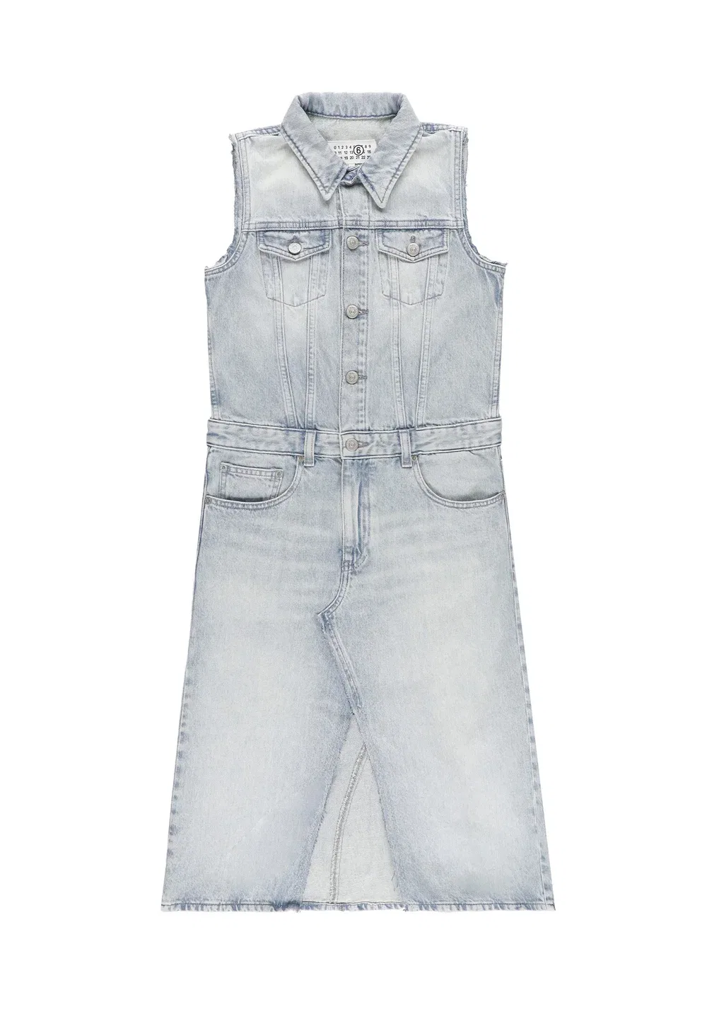 Джинсовое платье Mm6 Maison Margiela, Blu