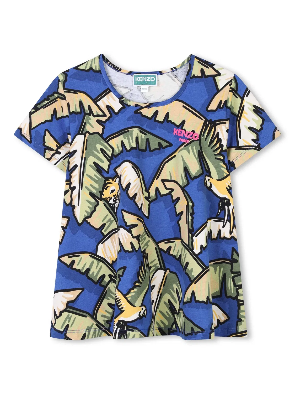 Футболка с короткими рукавами Kenzo, синий