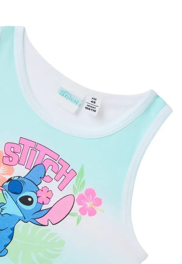 Топ с принтом Stitch printed Terranova, Aquamarina, аквамарин — фото 2