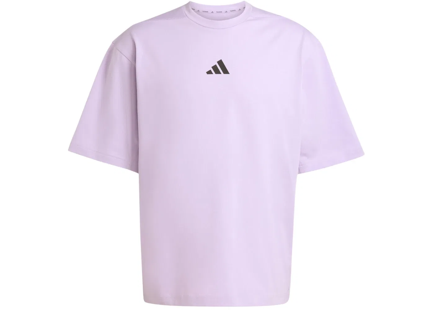 Мужская футболка оверсайз с принтом Power Oversize Tee Adidas, цвет Powder Plum