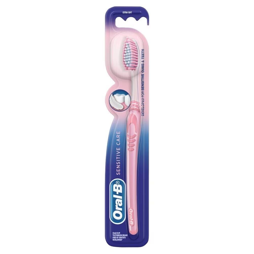 

Oral B Зубная щетка Oral-B Sensitive Clean 1 (смешанные цвета), Blue