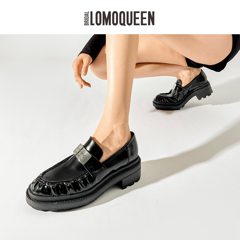 Лоферы женские черные SHOESZOOO — фото 2