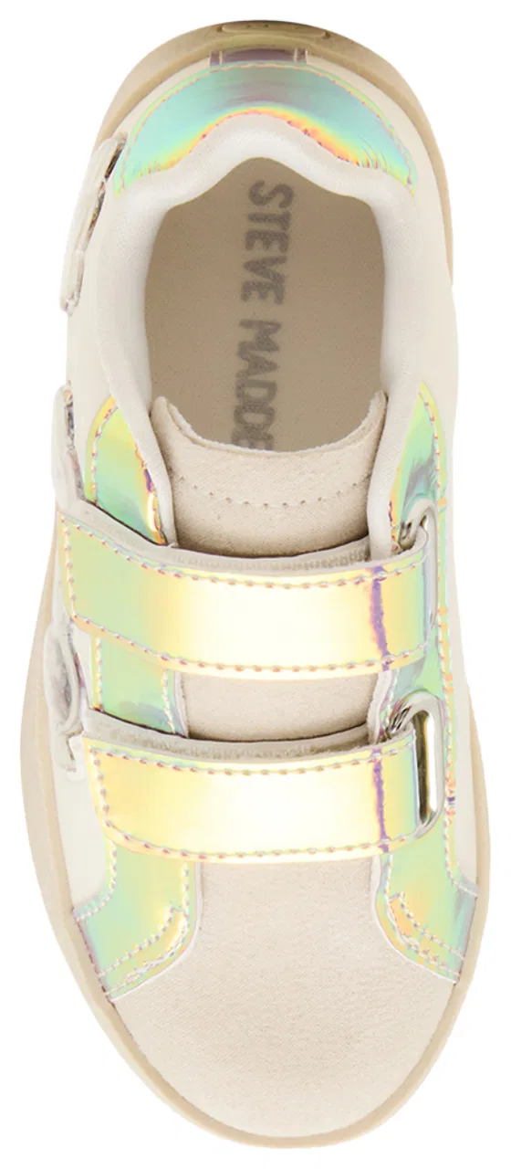 Детские кроссовки для девочек с блестками Steve Madden TFETTI SNEAKER, Multi — фото 4