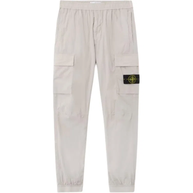 Карго брюки SS26, Pearl Gray, STONE ISLAND