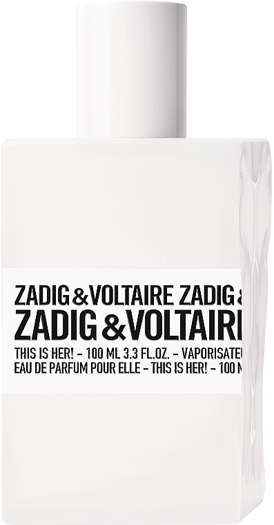 

Парфюмерная вода Zadig & Voltaire This Is Her
