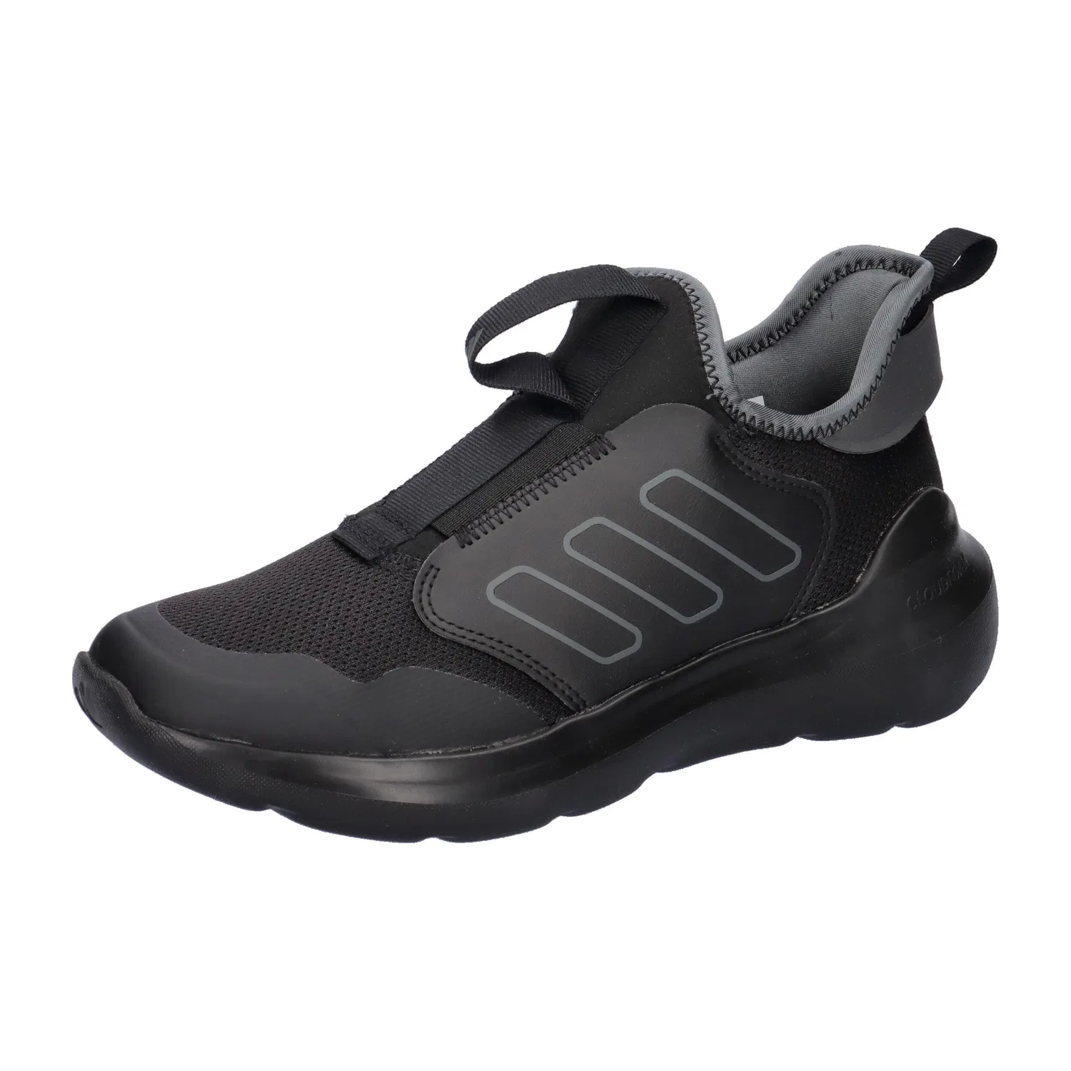 Детские кроссовки с застежкой-липучкой TENSAUR COMFORT AC J Adidas, Schwarz Grau