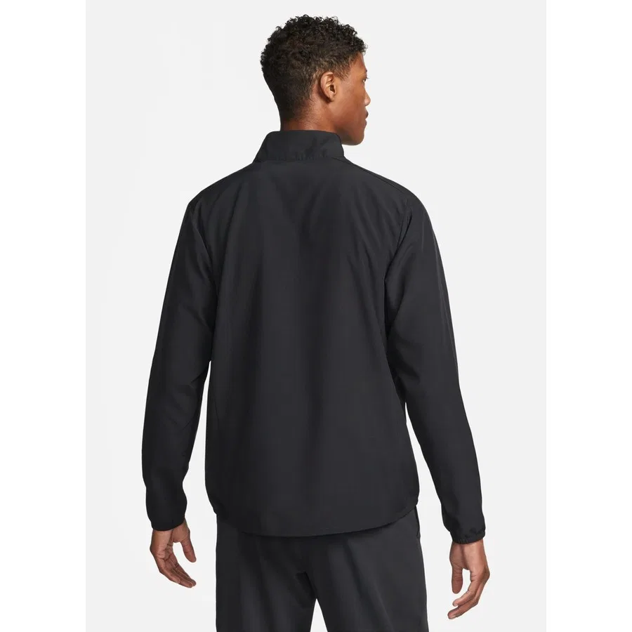 Мужская куртка с воротником-стойкой Nike DF Form JKT, Черно-серо-серебристый — фото 2