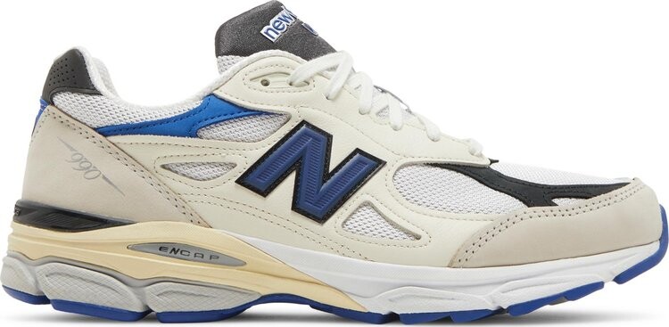 

Кроссовки New Balance Teddy Santis x 990v3 Made in USA 'White Blue', белый