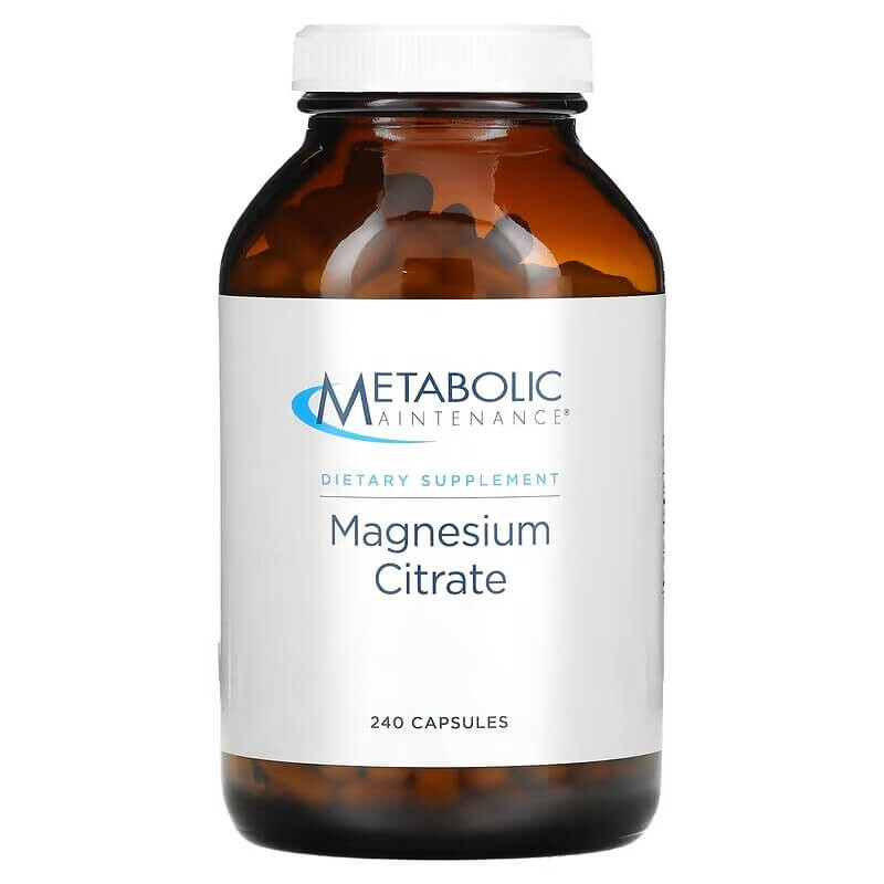 

Metabolic Maintenance Magnesium Citrate, 240 капсул