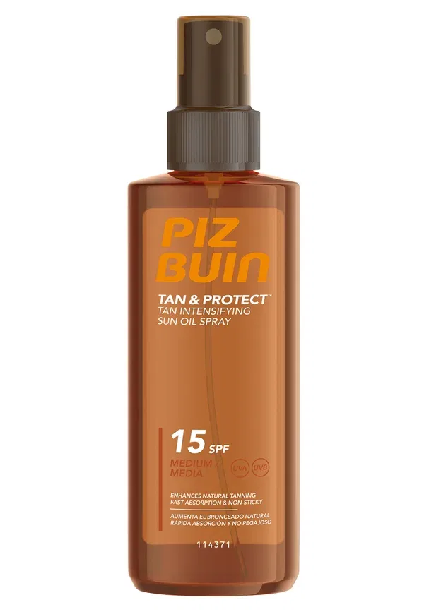 Масло для загара Tan Intensifying Sun Oil Spray Lsf 15 Piz Buin, 150 мл, White