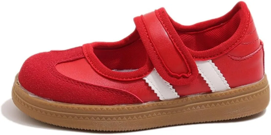 Детские кроссовки из PU-кожи с принтом XinYiQu, Red